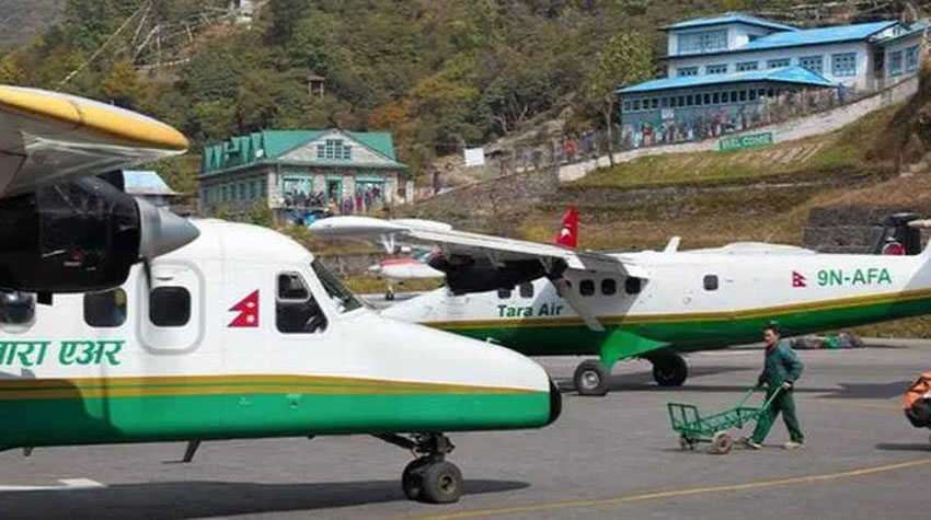 نیپال میں نجی ائیر لائن کا طیارہ ہوا میں اڑان بھرنے کے چند منٹ بعد ہی لاپتہ