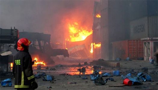 کیمکل دھماکے سے38 افراد ہلاک