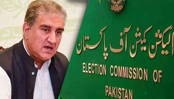 شاہ محمود قریشی کے الزامات،الیکشن کمیشن نے ثبوت مانگ لئے