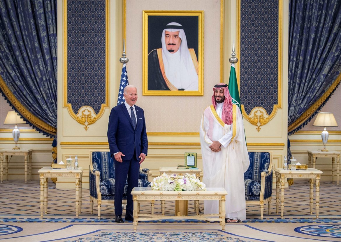 امریکی صدر جوبائیڈن کی سعودی فرمانروا اور ولی عہدہ محمد بن سلمان سے ملاقات