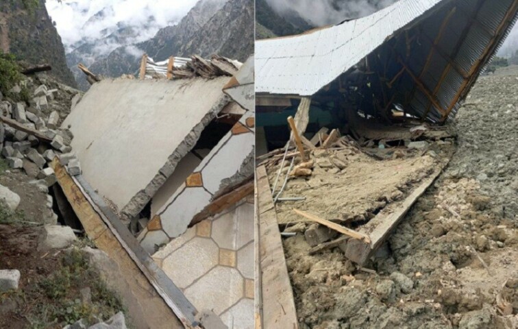 بالائی کوہستان میں سیلابی سے تباہی،مکانات بہہ گئے