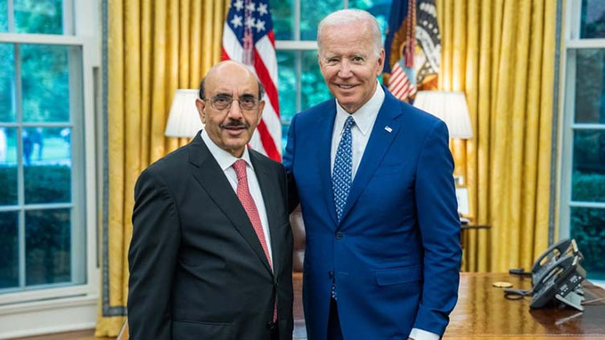 پاکستانی سفیر کی امریکی صدر سے ملاقات،دو طرفہ تعلقات پر تبادلہ خیال