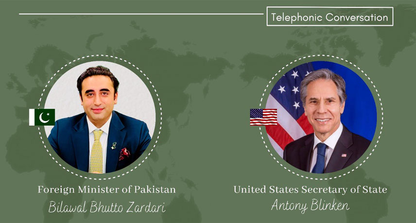 پاکستان امریکا کا تعلقات میں مزید وسعت کیلئے باہمی عزم کا اعادہ