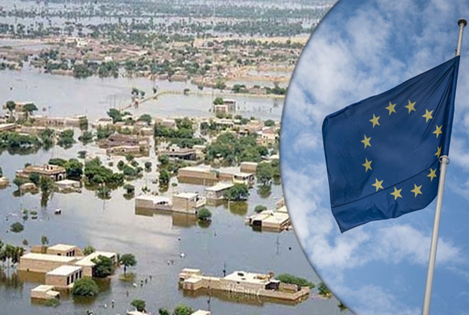 یورپی یونین کی جانب سے سیلاب متاترین کیلئے  1.8 ملین یورو انسانی امداد