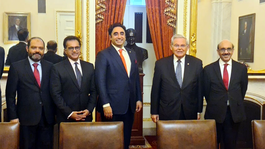 بلاول بھٹو کی امریکی سینیٹ کی خارجہ تعلقات کمیٹی کے چیئرمین سے ملاقات