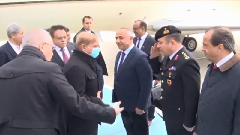 وزیراعظم شہباز شریف دورہ ترکیہ پر پہنچ گئے