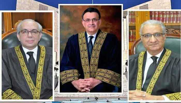 چیف جسٹس کے کل کے مقدمات ڈی لسٹ، خصوصی بینچ کل پنجاب کے پی انتخابات کیس کی سماعت کرے