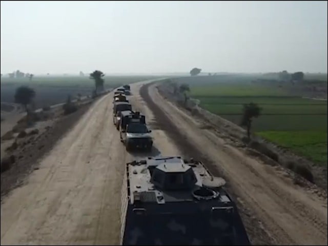 کچے کے علاقے میں پولیس کا گرینڈ آپریشن جاری