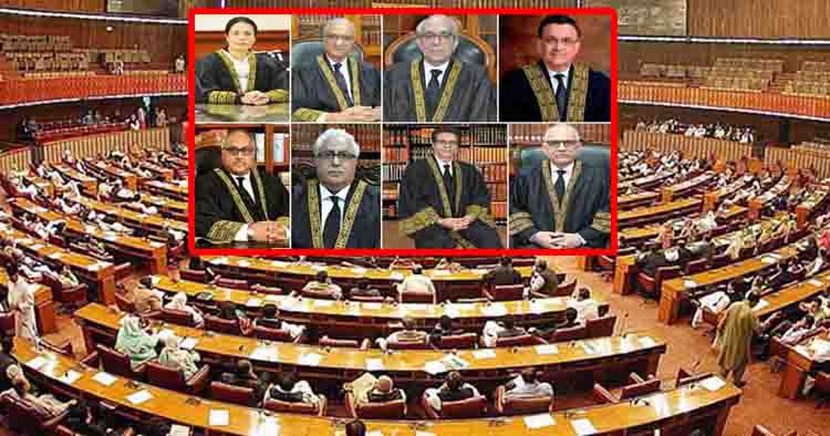 قومی اسمبلی نے 8 رکنی بینچ کے حکم نامے کیخلاف قرار داد منظور کرلی