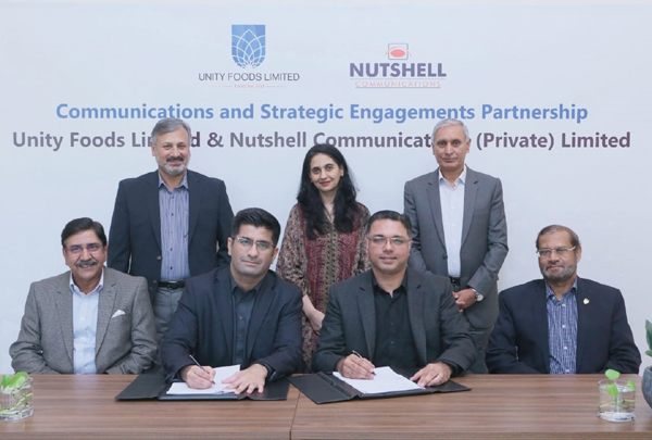 یونٹی فوڈز اور نٹ شیل کمیونی کیشنز کے مابین کمیونی کیشن اینڈ اسٹریٹجک انگیجمنٹ کیلئے اشتراک