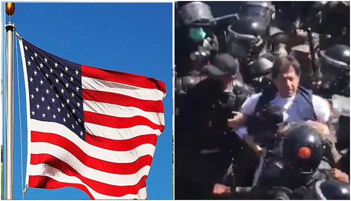 عمران خان کی گرفتاری پر امریکا کا ردعمل بھی آگیا