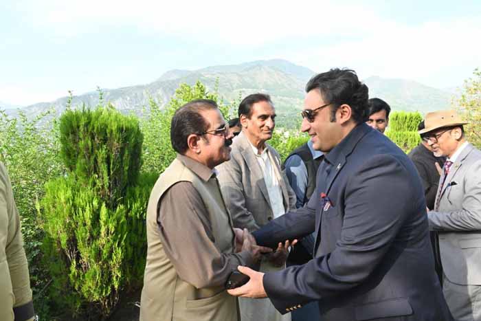 بلاول بھٹو زرداری تین روزہ دورے پر آزاد جموں و کشمیر پہنچ گئے