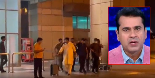 عمران ریاض خان دبئی جانے کی کوشش میں سیالکوٹ ایئرپورٹ سے گرفتار