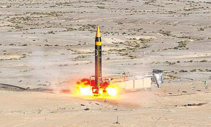 ایران کا 2 ہزار کلومیٹر تک مار کرنے والے بیلسٹک میزائل کا کامیاب تجربہ