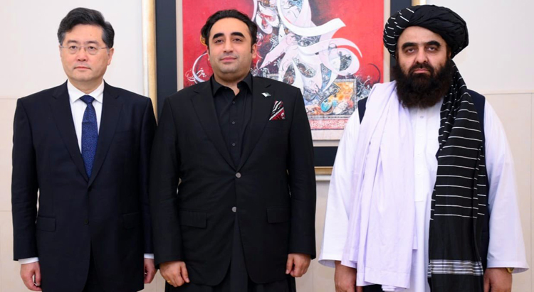 چین، پاکستان اور افغانستان کے وزرائے خارجہ مذاکرات کا مشترکہ اعلامیہ جاری