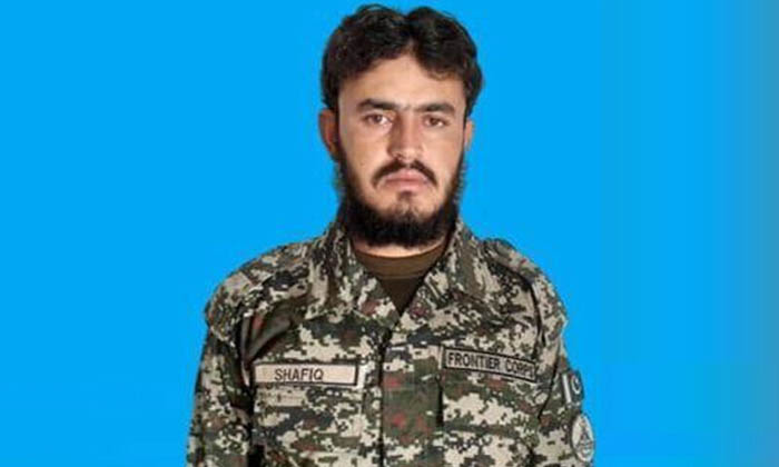 دہشت گردوں کے ساتھ فائرنگ کے تبادلے میں پاک فوج کا جوان شہید