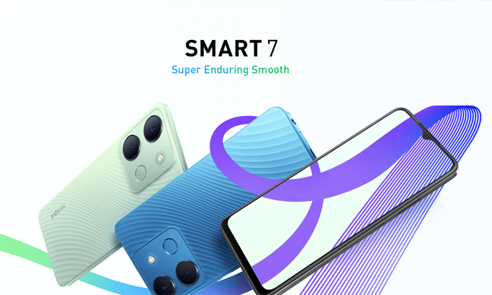 انفینکس نے اسمارٹ سیریز 7 کے دونوں فونز پاکستان میں فروخت کیلئے پیش کردیئے