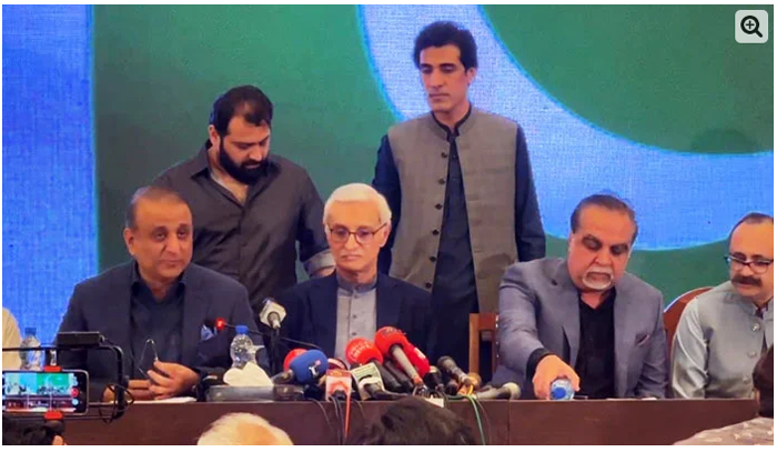 استحکام پاکستان پارٹی کے عہدیداران کا اعلان