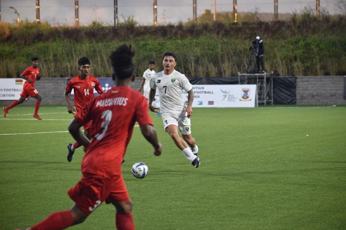 چار ملکی فٹبال ٹورنامنٹ میں پاکستان کو پہلے میچ میں ماریشیز کے ہاتھوں شکست