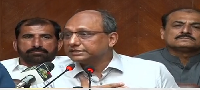 حافظ نعیم الرحمان عمران خان سے ووٹ مانگ رہے جس کی بات آکل بشریٰ بی بی نہیں سنتی، سعید غنی