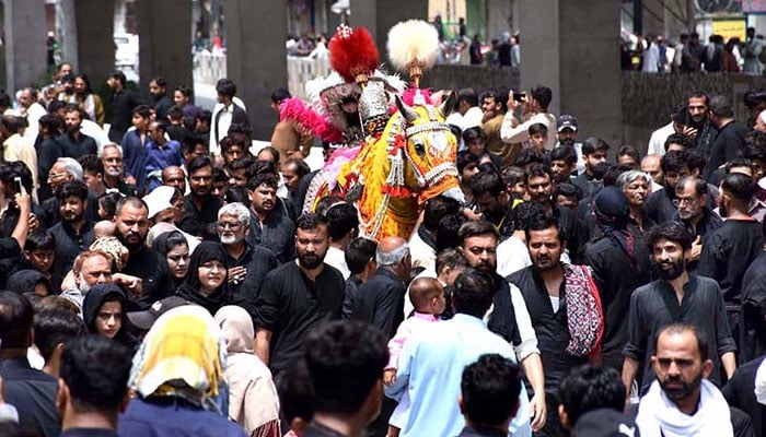 پاکستان بھر میں یوم عاشور کے جلوس سخت سیکیورٹی کے درمیان پرامن طور پر اختتام پذیر