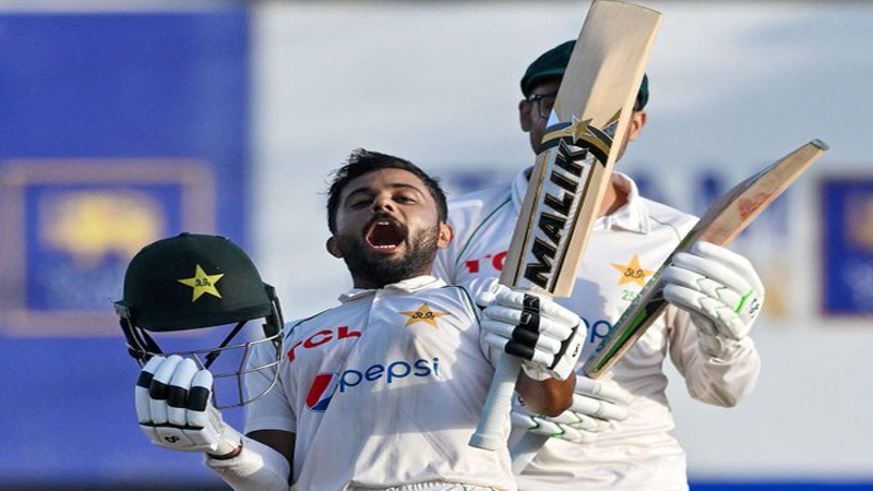 گال ٹیسٹ، سعود شکیل کی شاندار ڈبل سنچری، پاکستان کی برتری 149 رنز