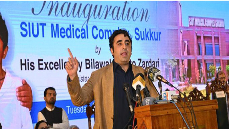 بلاول بھٹو زرداری نے سندھ انسٹی ٹیوٹ آف یورولوجی اینڈ ٹرانسپلانٹیشن کمپلیکس اور چائلڈ ہیلتھ انسٹی ٹیوٹ کا بھی افتتاح کردیا