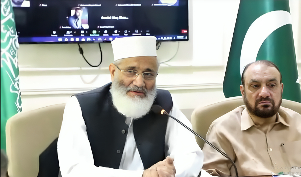 8فروری کی رات قوم کے مستقبل پر ڈاکا ڈالا گیا،  سراج الحق