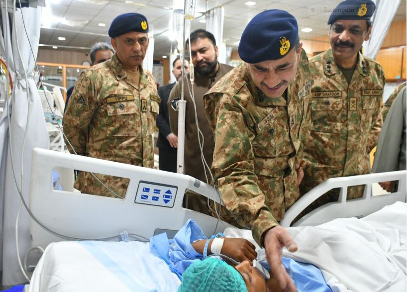مستونگ میں ہونے والی دہشت گردی کو بیرونی ریاستی سرپرستوں کی پشت پناہی بھی حاصل ہے، آرمی چیف