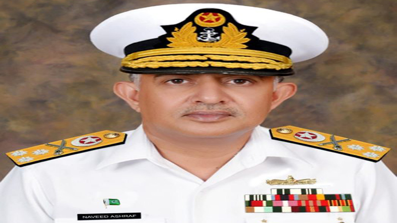 وائس ایڈمرل نوید اشرف پاک بحریہ کے نئے سربراہ مقرر