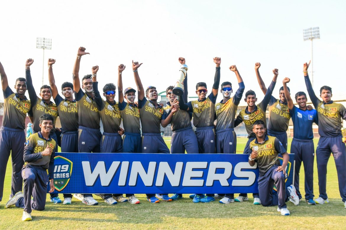 انڈر19 ون ڈے کرکٹ سیریز :سری لنکا نے 2-3 سے جیت لی