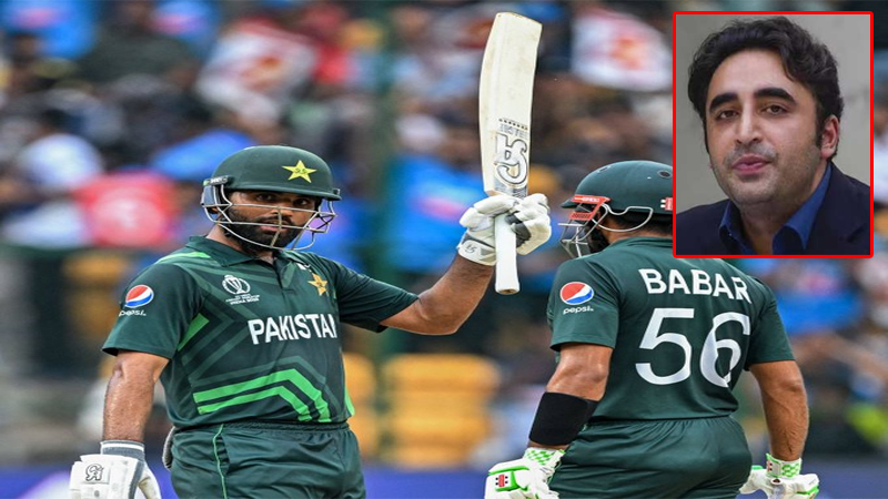 کپتان بابر اعظم اور فخر زمان نے یادگار کھیل کا مظاہرہ کیا، ٹیم کو مبارکباد دیتا ہوں، بلاول