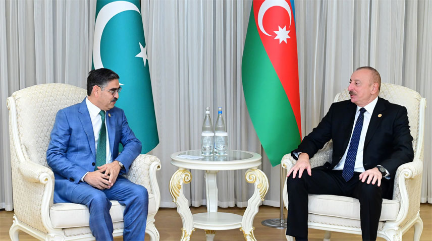 نگران وزیراعظم انوار الحق کاکڑ کی آذربائیجان کے صدر سے ملاقات