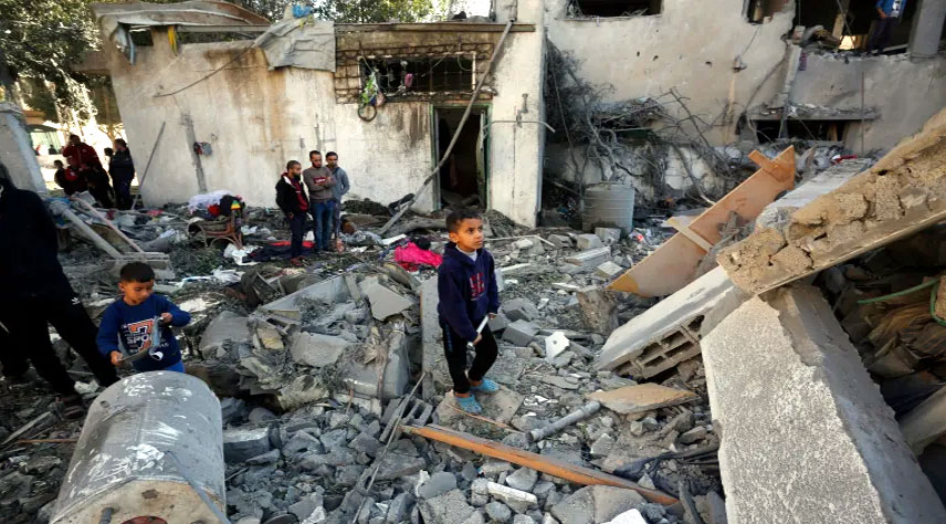 اسرائیلی فضائی حملے میں 6 بچوں سمیت 9 فلسطینی شہید