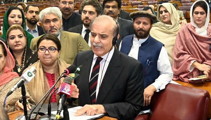 شہباز شریف وزیراعظم پاکستان منتخب