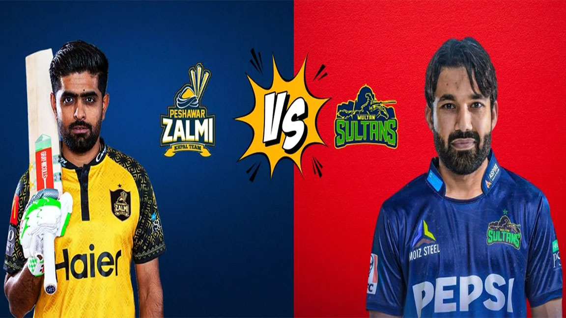 پی ایس ایل 9، پلے آف مرحلے کے پہلے میچ میں آج ملتان سلطانز کا پشاور زلمی سے ٹکرائو