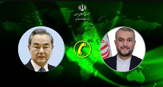 چینی و ایرانی وزرائے خارجہ کی مشرق وسطیٰ کشیدگی پرٹیلی فونک بات چیت