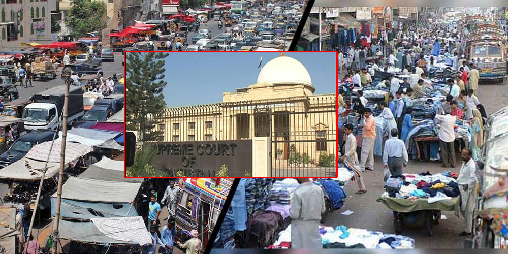 سپریم کورٹ کا ملک بھر سے سڑکوں اور فٹ پاتھوں سے تجاوزات ختم کرنے کا حکم
