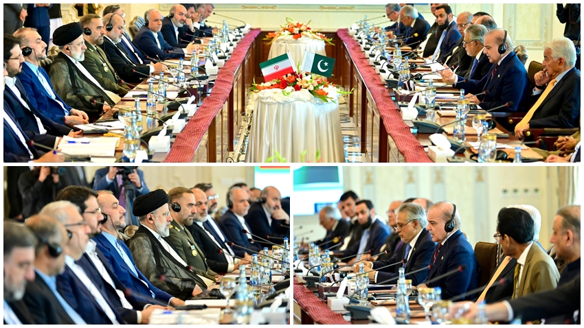 پاکستان اور ایران کے درمیان تجارتی حجم 10 ارب ڈالر تک بڑھانےتک بڑھانے پر اتفاق