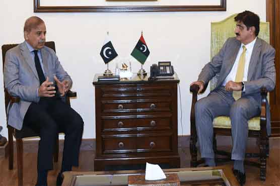 وزیراعظم کی وزیراعلی سندھ سے ملاقات، مسائل حل کرنے کی یقین دہانی