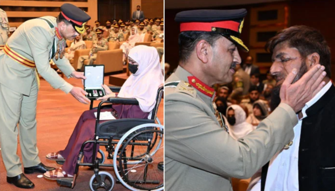 قوم کی آزادی اور سلامتی اپنے بہادر جنگجوؤں کی قربانیوں کی مرہون منت ہے، آرمی چیف