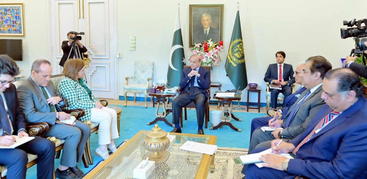 وزیر اعظم سے اطالوی سفیر کی ملاقات، دو طرفہ تعلقات مزیدمستحکم کرنے کا اعادہ