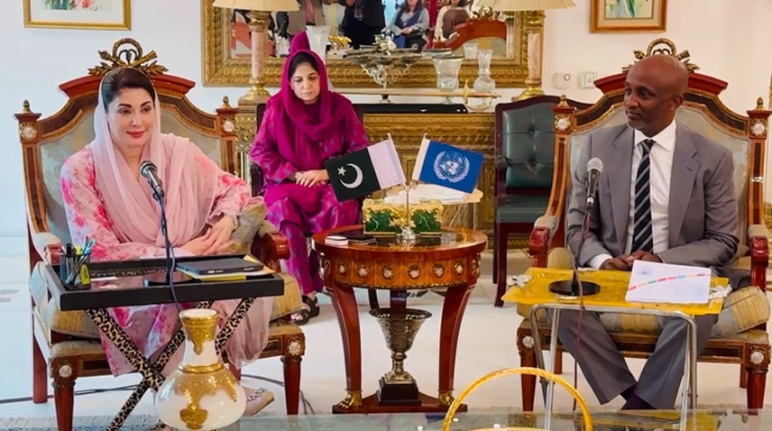وزیر اعلیٰ پنجاب سے اقوام متحدہ کے وفد کی محمد یحییٰ کی سربراہی میں ملاقات