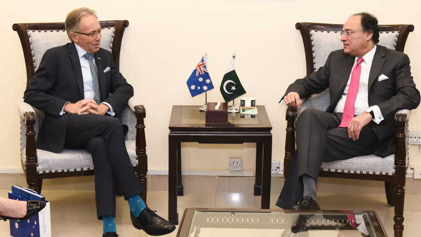 آسٹریلیا کی پاکستان کی سماجی اقتصادی ترقی کیلئے تعاون جاری رکھنے کی یقین دہانی