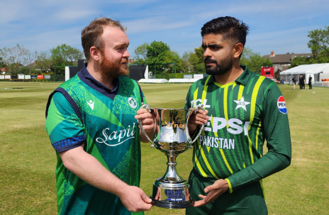 پاکستان اور آئرلینڈ کے درمیان پہلا ٹی ٹوئنٹی میچ کل کھیلا جائیگا