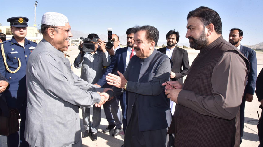 صدر کی وزیر اعلیٰ بلوچستان سے ملاقات، صوبے کی مجموعی صورتحال پر تبادلہ خیال