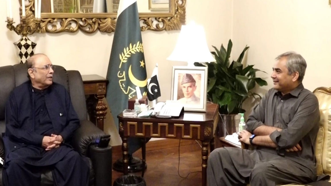 صدر آصف زرداری اور وزیر داخلہ محسن نقوی کا اختلاف بھلا کر پاکستان کو ترقی دینے پر زور