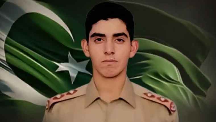 فائرنگ تبادلے میں دو دہشتگرد ہلاک، پاک فوج  کے کیپٹن محمد اسامہ بن ارشد شہید