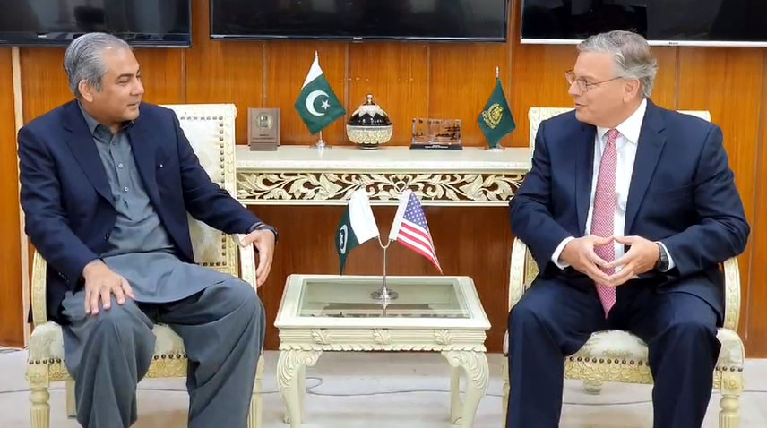 وزیر داخلہ محسن نقوی اور امریکی سفیر کی ملاقات، امریکا اور کینیڈا میں س فریقی سیریز اور لیگ کے انعقاد پر تبادلہ خیال