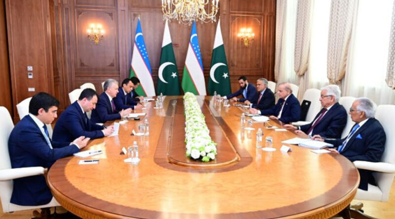 پاکستان اور ازبکستان کا باہمی فائدہ مند تعاون کو مزید وسعت دینے کا اعادہ